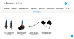 Desktop Screenshot of boutique-de-la-route.com