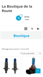 Mobile Screenshot of boutique-de-la-route.com
